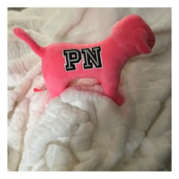 Pink Nation PINK stuffed puppy dog. Super cute:) - Picture 5 of 6